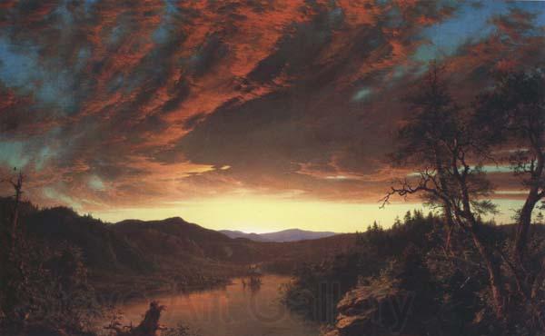 Frederic E.Church Twilight in the Wilderness